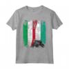 KUWAIT ITALIA Bandiera Amicizia - KUWAIT Maglietta Leggera con Taglio Classico - Ideale per Mostrare l'Amicizia tra Kuwait e Italia