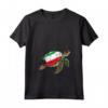 Donna Kuwait Turtle Pride Bandiera Kuwait Roots Uomini Donne Souvenir Maglietta con Collo a V - Mostra il tuo Orgoglio per le Radici Kuwaitiane con questa T-shirt Unica!