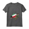 Donna Kuwait Turtle Pride Bandiera Kuwait Roots Uomini Donne Souvenir Maglietta con Collo a V - Mostra il tuo Orgoglio per le Radici Kuwaitiane con questa T-shirt Unica!