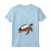 Donna Kuwait Turtle Pride Bandiera Kuwait Roots Uomini Donne Souvenir Maglietta con Collo a V - Mostra il tuo Orgoglio per le Radici Kuwaitiane con questa T-shirt Unica!