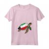 Donna Kuwait Turtle Pride Bandiera Kuwait Roots Uomini Donne Souvenir Maglietta con Collo a V - Mostra il tuo Orgoglio per le Radici Kuwaitiane con questa T-shirt Unica!