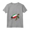 Donna Kuwait Turtle Pride Bandiera Kuwait Roots Uomini Donne Souvenir Maglietta con Collo a V - Mostra il tuo Orgoglio per le Radici Kuwaitiane con questa T-shirt Unica!