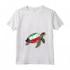 Donna Kuwait Turtle Pride Bandiera Kuwait Roots Uomini Donne Souvenir Maglietta con Collo a V - Mostra il tuo Orgoglio per le Radici Kuwaitiane con questa T-shirt Unica!