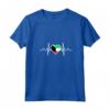 Kuwait Bandiera Cuore - Maglietta Amore Kuwait con Collo a V - Ideale per l'Indipendenza e le Vacanze in Kuwait