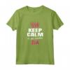 Keep Calm Annuncio Gravidanza Zia - Maglietta Divertente per Futura Zia 2021 - Regali Creativi per il Bambino in Arrivo