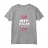 Keep Calm Annuncio Gravidanza Zia - Maglietta Divertente per Futura Zia 2021 - Regali Creativi per il Bambino in Arrivo