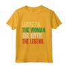 Lucrezia The Women The Myth The Legend Maglietta - Personalizzata per Lucrezia - Regalo divertente per Famiglia e Amici