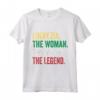 Lucrezia The Women The Myth The Legend Maglietta - Personalizzata per Lucrezia - Regalo divertente per Famiglia e Amici
