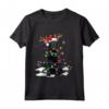 Black Labrador Retriever - Renna Natalizia per Cani di Natale Maglia a Manica - Idea Regalo per Amanti dei Cani durante le Festività Natalizie