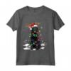 Black Labrador Retriever - Renna Natalizia per Cani di Natale Maglia a Manica - Idea Regalo per Amanti dei Cani durante le Festività Natalizie