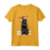 Black Labrador Retriever - Renna Natalizia per Cani di Natale Maglia a Manica - Idea Regalo per Amanti dei Cani durante le Festività Natalizie