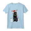 Black Labrador Retriever - Renna Natalizia per Cani di Natale Maglia a Manica - Idea Regalo per Amanti dei Cani durante le Festività Natalizie