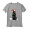 Black Labrador Retriever - Renna Natalizia per Cani di Natale Maglia a Manica - Idea Regalo per Amanti dei Cani durante le Festività Natalizie