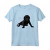 Camicia nera Labrador Retriever Love Lab mamma papà Maglietta - Abbigliamento e Accessori per Amanti dei Labrador Retriever