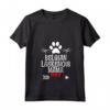 Belga Laekenois Mama Groovy Retro - Maglietta per la Festa della Mamma con Collo a V - Regalo Unico per Amanti dei Cani e Donne con Senso dell'umorismo
