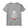 Belga Laekenois Mama Groovy Retro - Maglietta per la Festa della Mamma con Collo a V - Regalo Unico per Amanti dei Cani e Donne con Senso dell'umorismo