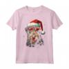 Tees Grafiche Natalizie con Cane Laekenois Belga - Maglietta Divertente di Natale per Uomo, Donna e Ragazzi - Ideale per Regalo