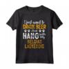 Bere birra e appendere con il mio belga Laekenois - Divertente Maglietta Tema Cane per Amanti degli Animali - Trendy Design per Pastore Belga Laekenois