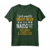 Bere birra e appendere con il mio belga Laekenois - Divertente Maglietta Tema Cane per Amanti degli Animali - Trendy Design per Pastore Belga Laekenois