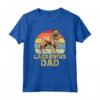 Cane da Pastore Belga Laekenois Papà - Maglietta Retro Dogs per Proprietari di Cani - Regalo Divertente per Amanti dei Cani