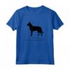 Belga Laekenois Cane Black Silhouette Maglietta - Design Originale per Amanti dei Cani - Per Uomini, Donne, Ragazzi e Ragazze