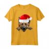 Belga Laekenois Cane Babbo Natale Cappello Natale - Maglietta Divertente per Amanti dei Cani nel Natale con Santa Claus Hat Christmas