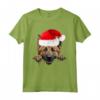 Belga Laekenois Cane Babbo Natale Cappello Natale - Maglietta Divertente per Amanti dei Cani nel Natale con Santa Claus Hat Christmas