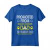 Promosso dal belga Laekenois Dad Funny Maglietta - Design Witty a Tema Pastore Belga - Ideale per Amanti dei Cani