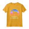 Belga Laekenois Vintage Tramonto - Maglietta Cane Stile Vintage HapTiger - Ideale per Uomini e Donne