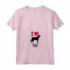 Donna AMO IL MIO LAEKENOIS BELGA - Maglietta con Collo a V per Amanti dei Cani - Ideale per Proprietari di Cani