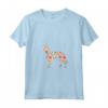Belga Laekenois Acquerello Fiori Design - Maglietta con Collo a V per Amanti dei Cani - Acquista Online!