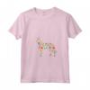 Belga Laekenois Acquerello Fiori Design - Maglietta con Collo a V per Amanti dei Cani - Acquista Online!