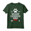 Belga Laekenois Mama Groovy Retro Maglietta per la Festa della Mamma - Regalo Divertente per Amanti dei Cani - Natale, Compleanno, Baby Shower