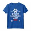 Belga Laekenois Mama Groovy Retro Maglietta per la Festa della Mamma - Regalo Divertente per Amanti dei Cani - Natale, Compleanno, Baby Shower