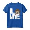 Amo i miei Lagotti Romagnoli - Dog Lover Maglietta per Amanti dei Cani - Regalo Divertente per Proprietari di Cani