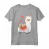 Maglietta a forma di bradipo di San Valentino con lama - T-shirt a forma di cuore più carina per San Valentino - Ideale per regalo unico e originale