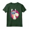 Divertente Lama con Occhiali da Sole Retrò - Maglietta Moda per Uomo, Donna e Bambini - Acquista Online!