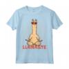 Divertente Lama Yoga Lamaste Namaste Maglietta - Ideale Regalo per Amanti dello Yoga e della Meditazione