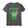 Kiffer - Maglietta Lama Alpaca Cannabis Marihuanna Ganja Weed - No Drama Lama - Regalo Divertente per Fumatori e Amanti della Cannabis