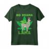 Kiffer - Maglietta Lama Alpaca Cannabis Marihuanna Ganja Weed - No Drama Lama - Regalo Divertente per Fumatori e Amanti della Cannabis