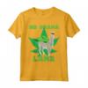 Kiffer - Maglietta Lama Alpaca Cannabis Marihuanna Ganja Weed - No Drama Lama - Regalo Divertente per Fumatori e Amanti della Cannabis