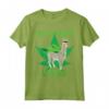 Kiffer - Maglietta Lama Alpaca Cannabis Marihuanna Ganja Weed - No Drama Lama - Regalo Divertente per Fumatori e Amanti della Cannabis