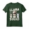 Carino Lama Squad Alpaca Con Occhiali - Retro Llama Amanti Maglietta - Outfit Alla Moda per Gli Alpaca
