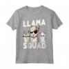 Carino Lama Squad Alpaca Con Occhiali - Retro Llama Amanti Maglietta - Outfit Alla Moda per Gli Alpaca