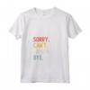 Donna Sorry Can't LaPerm Bye Camicie Divertente LaPerm Amanti Maglietta con Collo a V - Ideale per Regalo a Papà, Mamma, e Altri Amanti dei LaPerm