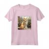 Laperm Cat Garden Flowers Dipinto Pet Mamma Papà Maglietta - Ideale per gli Amanti dei Gatti Laperm - Acquista Online