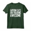 Laperm Cats Are Freaking Awesome - LaPerm Maglietta - Funny Gift for Cat Lovers - Buy Now