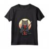 Donna Gatto Ninja giapponese Kawaii LaPerm Gatto Samurai Maglietta con Collo a V - Design Unico - Acquista Online