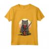 Donna Gatto Ninja giapponese Kawaii LaPerm Gatto Samurai Maglietta con Collo a V - Design Unico - Acquista Online