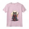 Donna Gatto Ninja giapponese Kawaii LaPerm Gatto Samurai Maglietta con Collo a V - Design Unico - Acquista Online